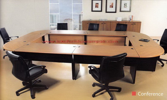 meja rapat modera murah, meeting table murah